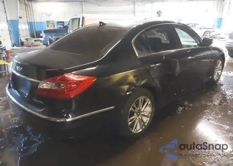 2013 Hyundai Genesis 3.8 из США, поврежденный, VIN KMHGC4DD7DU256155